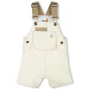 Adjustable dungarees with logo