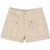 Adjustable waist shorts