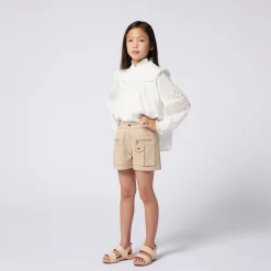 Adjustable waist shorts