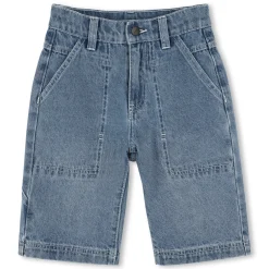 Adjustable-waist shorts