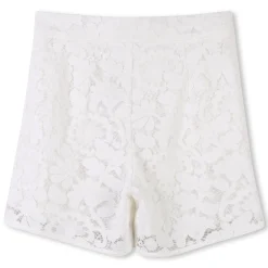 Adjustable-waist shorts