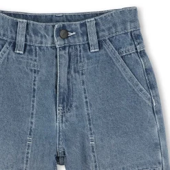 Adjustable-waist shorts