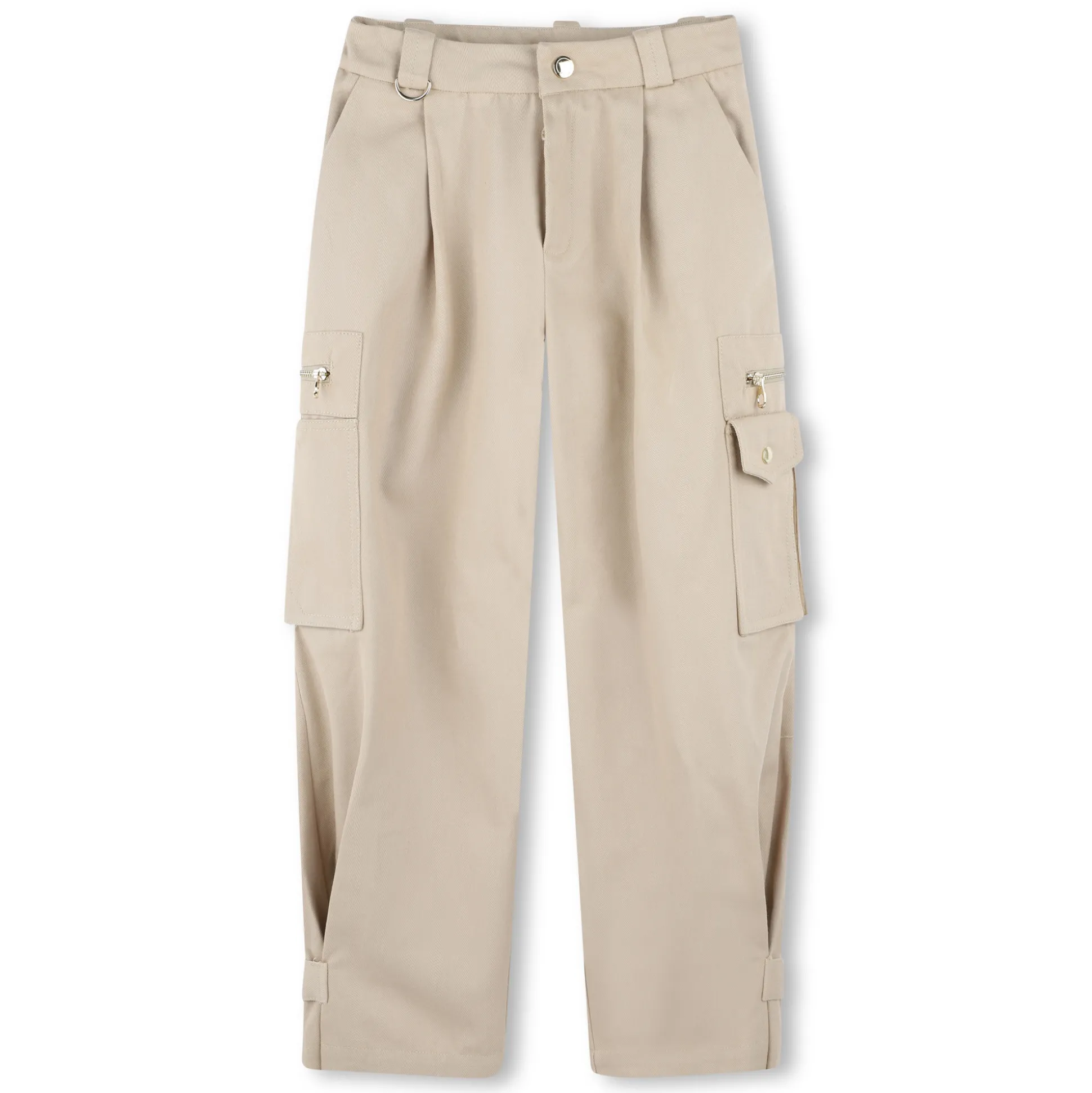 Adjustable-waist trousers