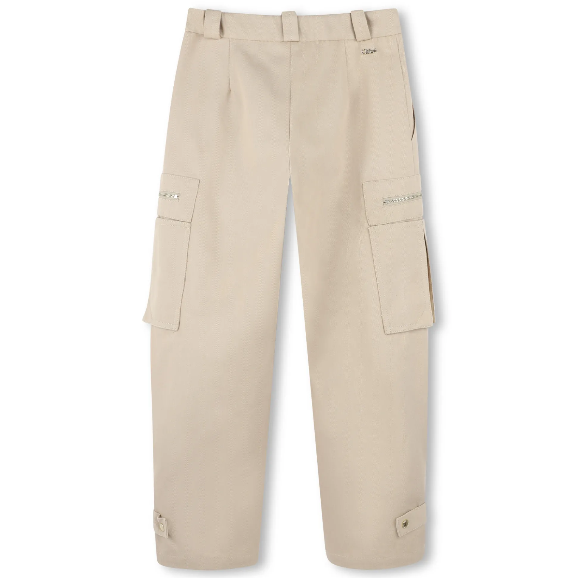 Adjustable-waist trousers
