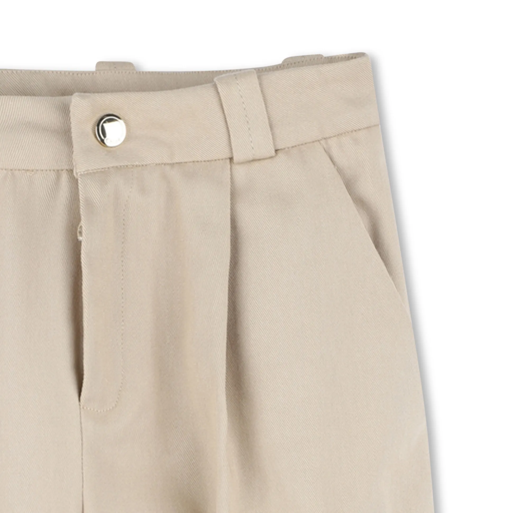Adjustable-waist trousers