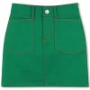 A-line skirt with pockets
