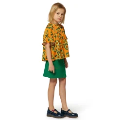 A-line skirt with pockets