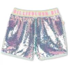 All-over sequin shorts