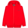 Back-illustrated windbreaker