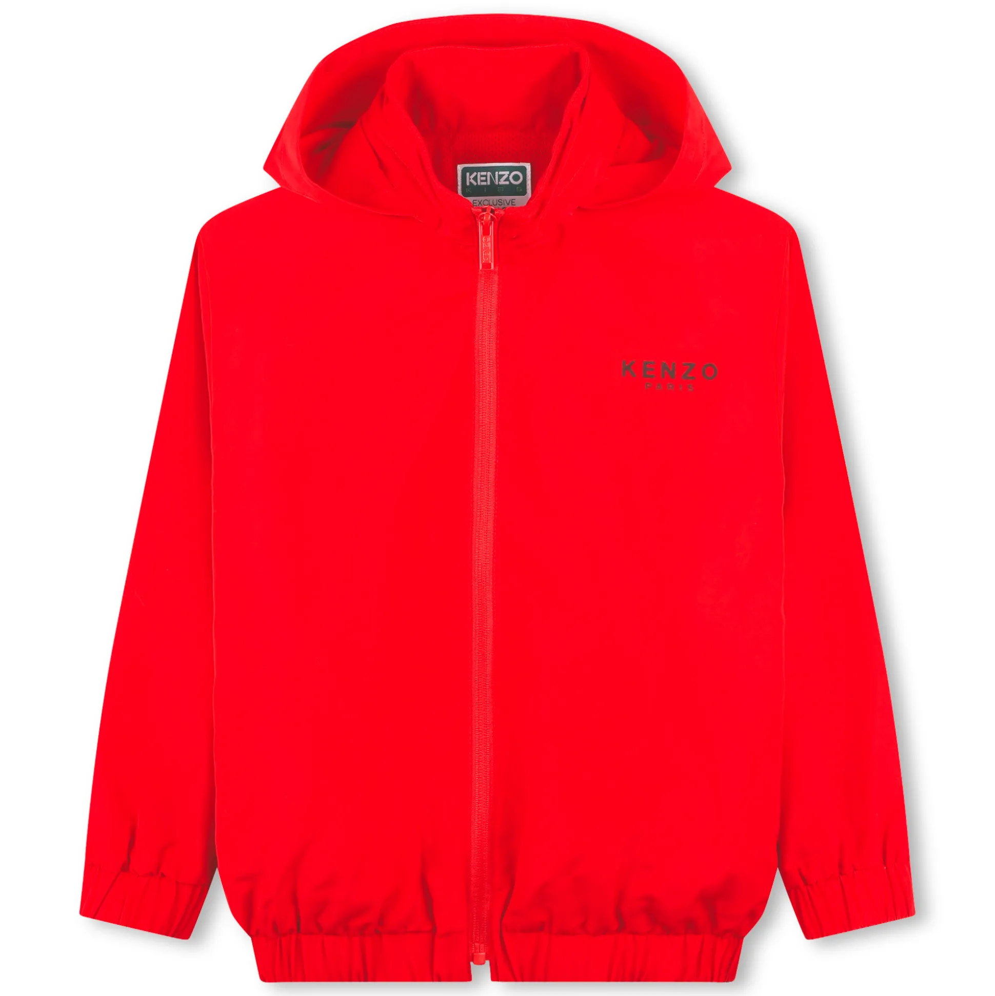 Back-illustrated windbreaker
