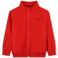 Back-illustrated windbreaker