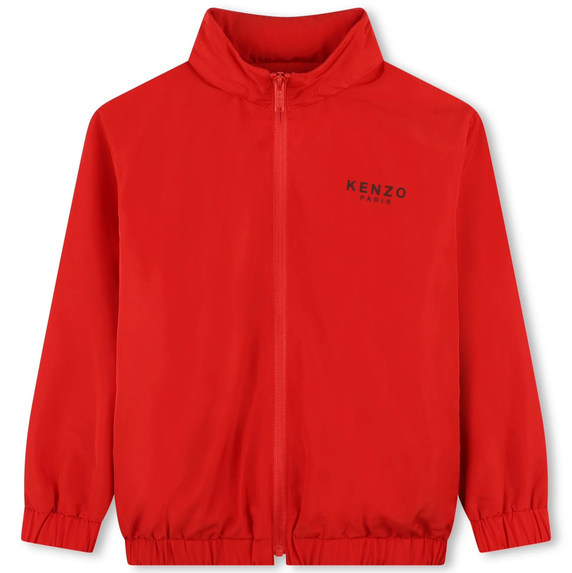 Back-illustrated windbreaker