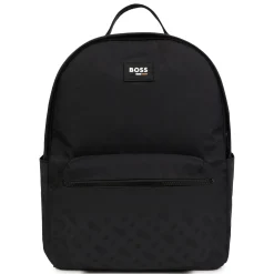 Backpack with bottle pockets