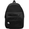 Backpack with raised logo