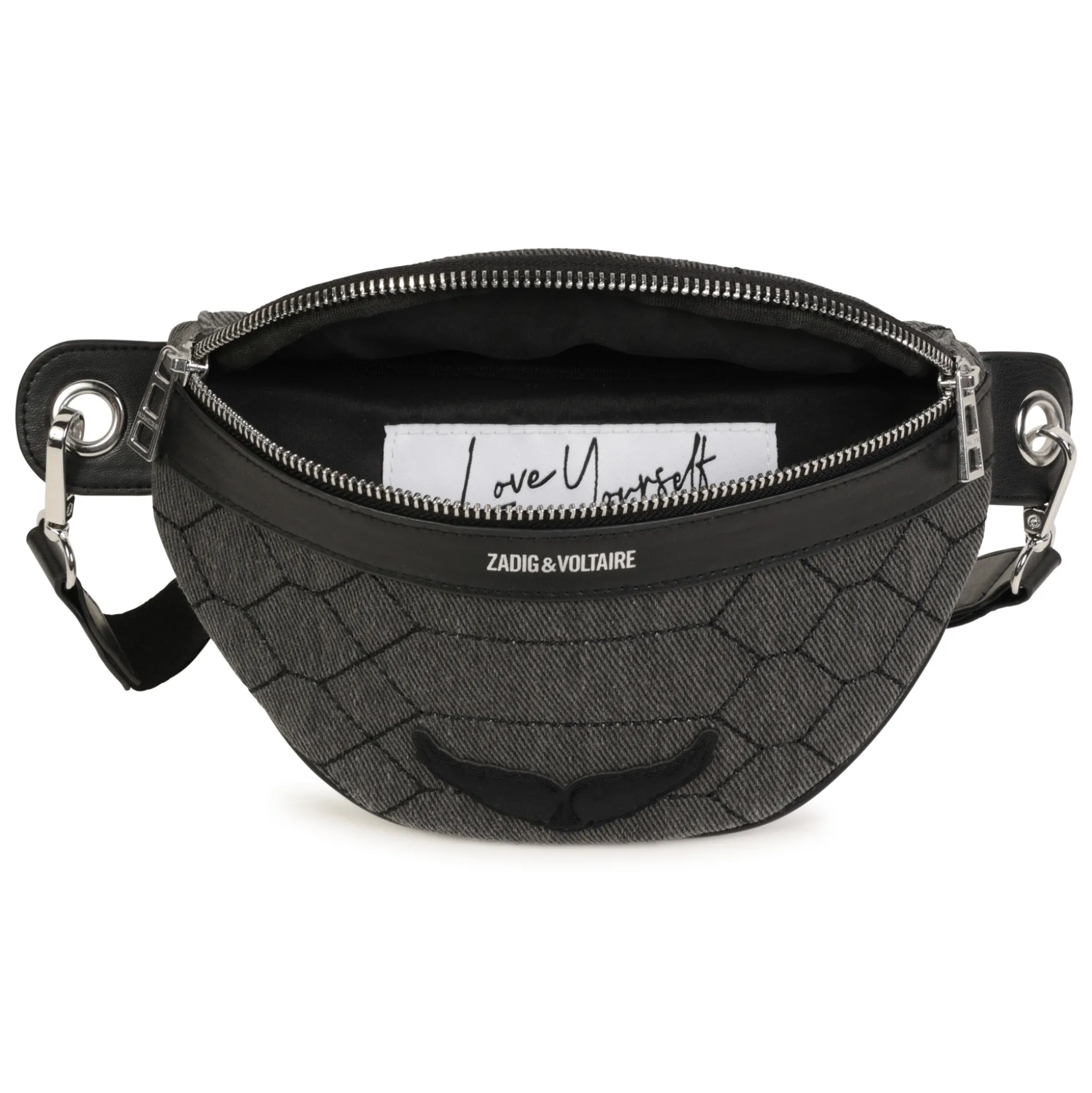 Belt bag with removable strap