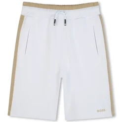 Bermuda shorts with stripes