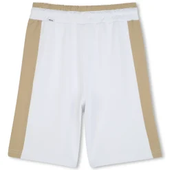 Bermuda shorts with stripes