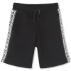 Bermudas with side stripes