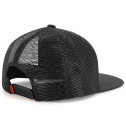 Bi-material cap