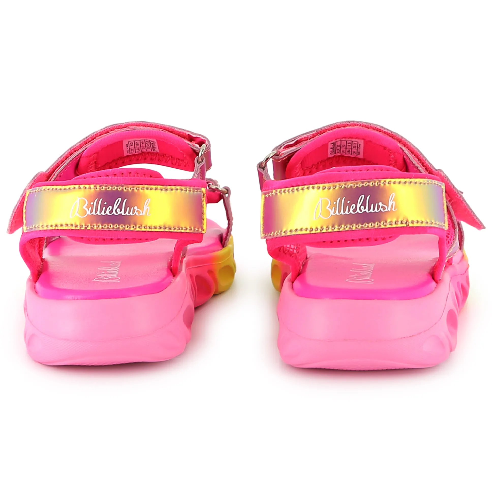 Bi-material sandals