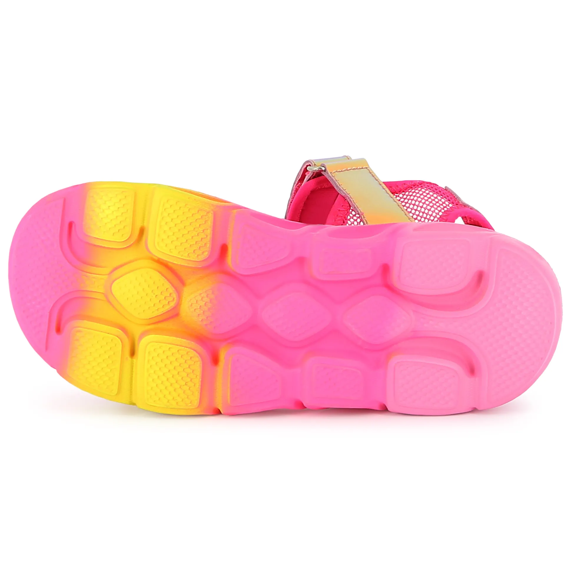 Bi-material sandals