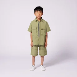 Block-colour shirt
