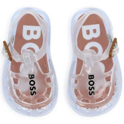 Buckled beach sandals