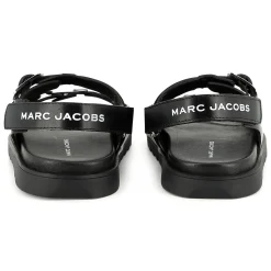 Buckled leather sandals