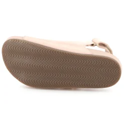 Buckled leather sandals