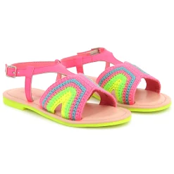 Buckled strap sandals