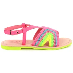 Buckled strap sandals