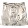 Buttoned skirt with pockets