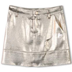 Buttoned skirt with pockets
