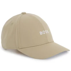 Cap with adjustable fastening.