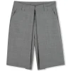 Cool wool Bermuda shorts