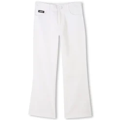 Cotton and linen trousers