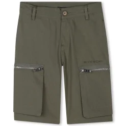 Cotton Bermuda shorts
