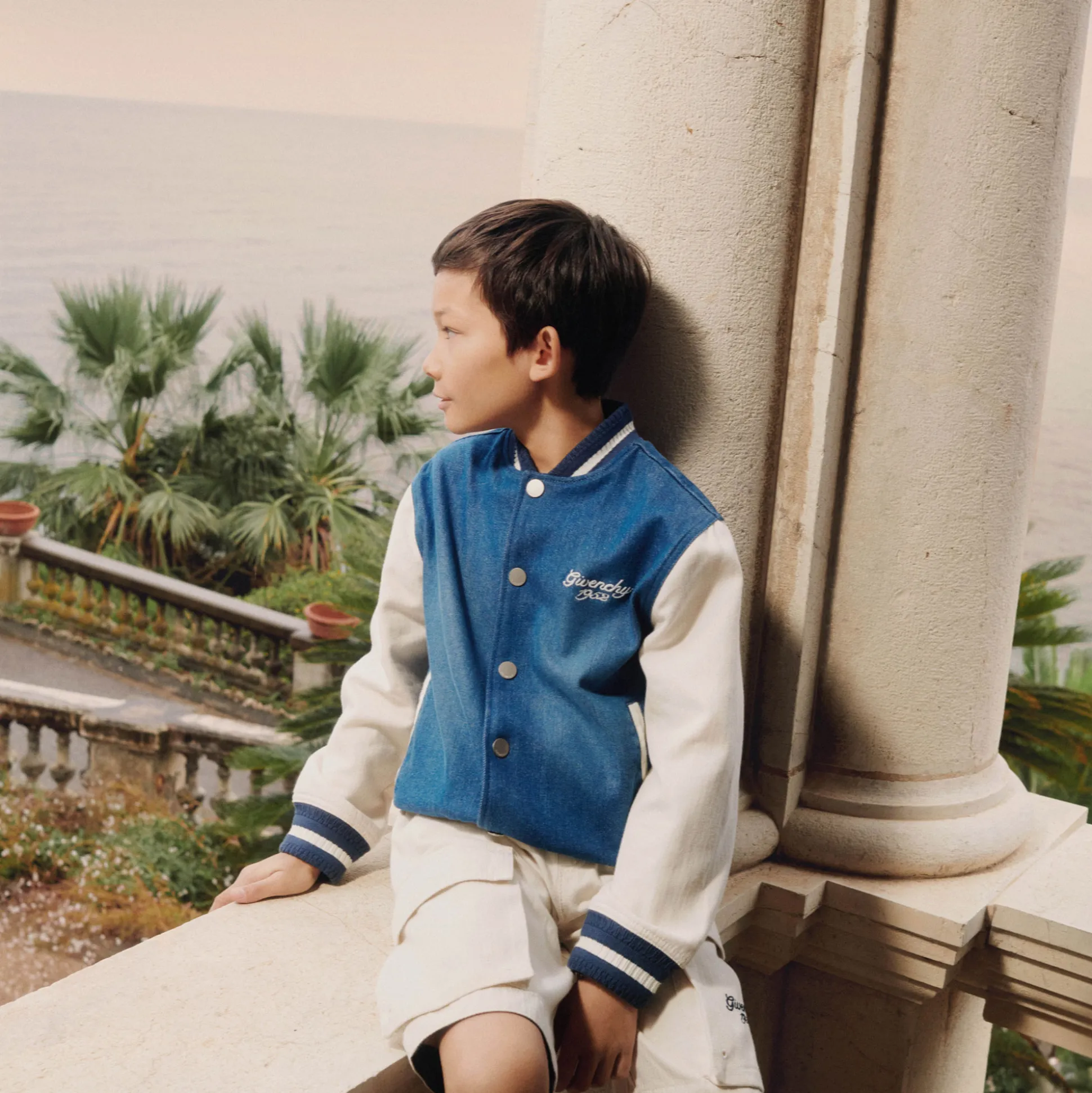 Cotton Bermuda shorts