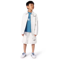 Cotton Bermuda shorts