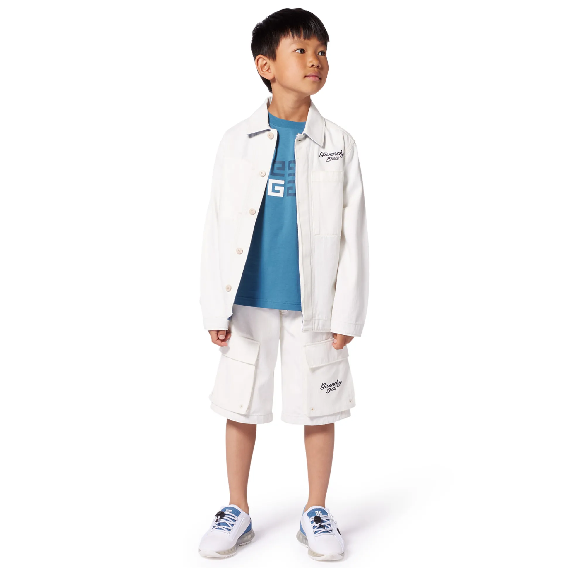 Cotton Bermuda shorts