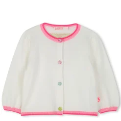 Cotton button-up cardigan