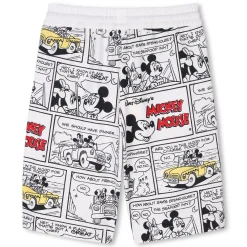 Cotton canvas Bermuda shorts