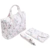 Cotton changing bag and mat