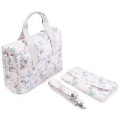 Cotton changing bag and mat