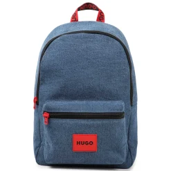 Cotton denim backpack