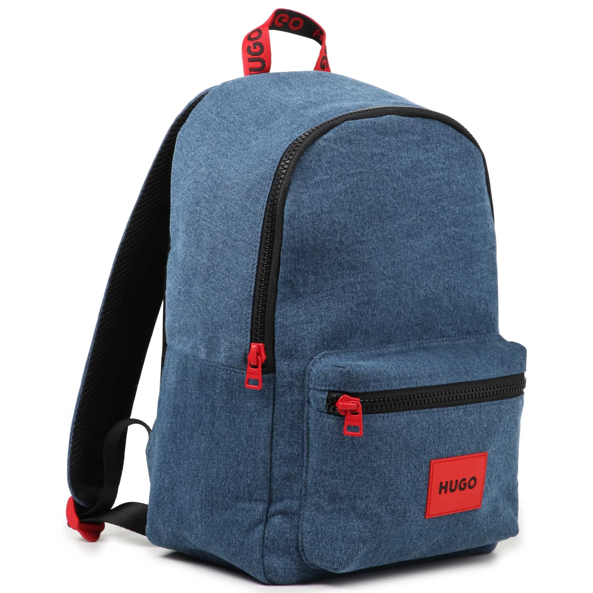 Cotton denim backpack