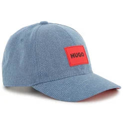 Cotton denim baseball cap