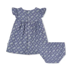 Cotton dress and knickers