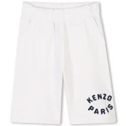 Cotton fleece Bermuda shorts