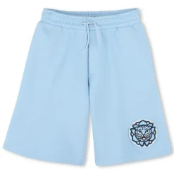 Cotton fleece Bermuda shorts
